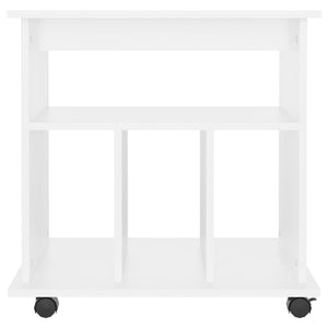 Rollschrank Weiß 60x45x60 cm