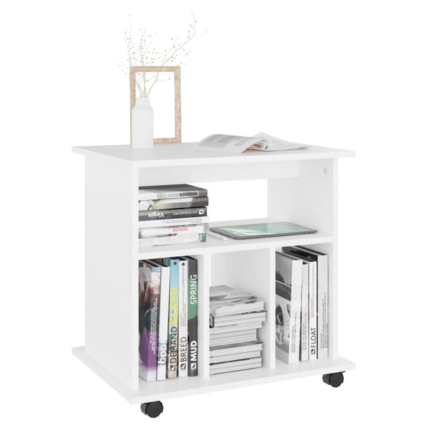 Rollschrank Weiß 60x45x60 cm