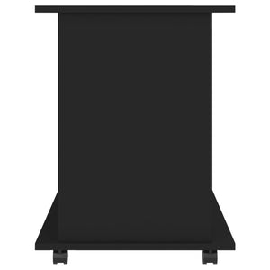 Rollschrank Schwarz 60x45x60 cm