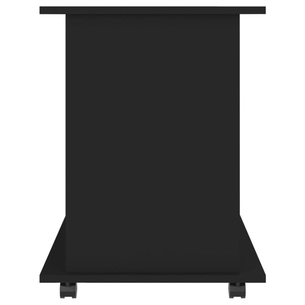 Rollschrank Schwarz 60x45x60 cm