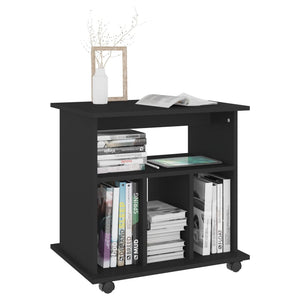 Rollschrank Schwarz 60x45x60 cm