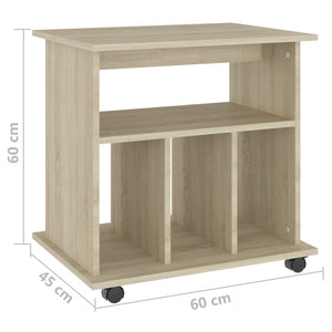 Rollschrank Sonoma Eiche 60x60 cm