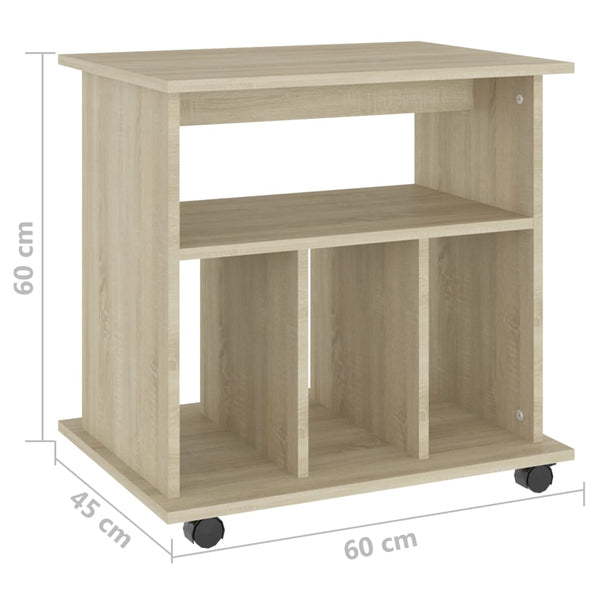 Rollschrank Sonoma Eiche 60x60 cm