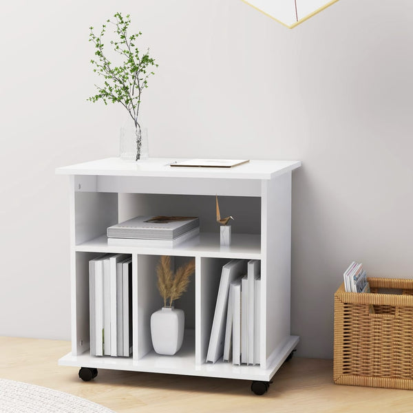 Rollschrank Weiß Hochglanz 60x60 cm