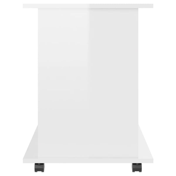 Rollschrank Weiß Hochglanz 60x60 cm