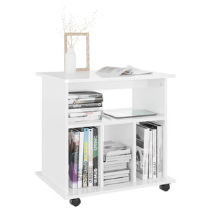 Rollschrank Weiß Hochglanz 60x60 cm