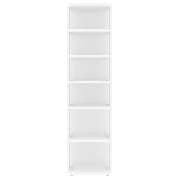 Weißer Schuhschrank Holzwerkstoff, 102 cm hoch