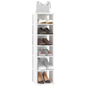 Schuhschränke Weiß Holzwerkstoff, 2er Set
