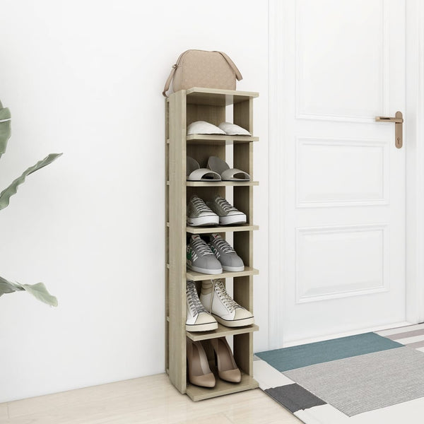 Schuhschrank Sonoma Eiche 102cm