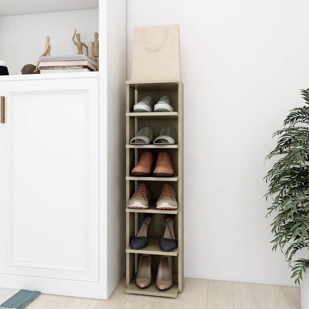 Schuhschrank Sonoma Eiche 102cm