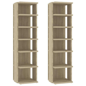 Schuhschrank Sonoma-Eiche, 2er-Set
