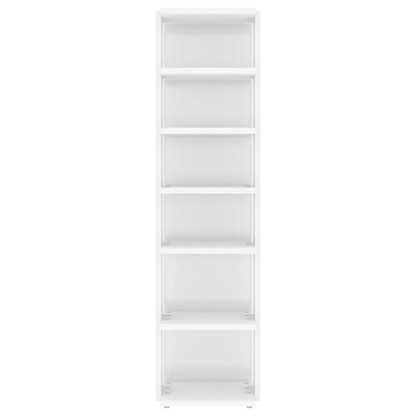 Hochglanz Schuhschrank Weiß 102cm