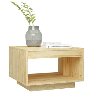 Couchtisch Kiefer Massivholz 50x50 cm