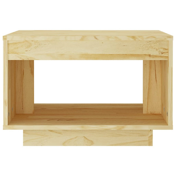 Couchtisch Kiefer Massivholz 50x50 cm