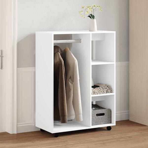 Weißer Kleiderschrank 80x40x110 cm