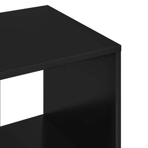 Schwarzer Kleiderschrank 80x40x110cm
