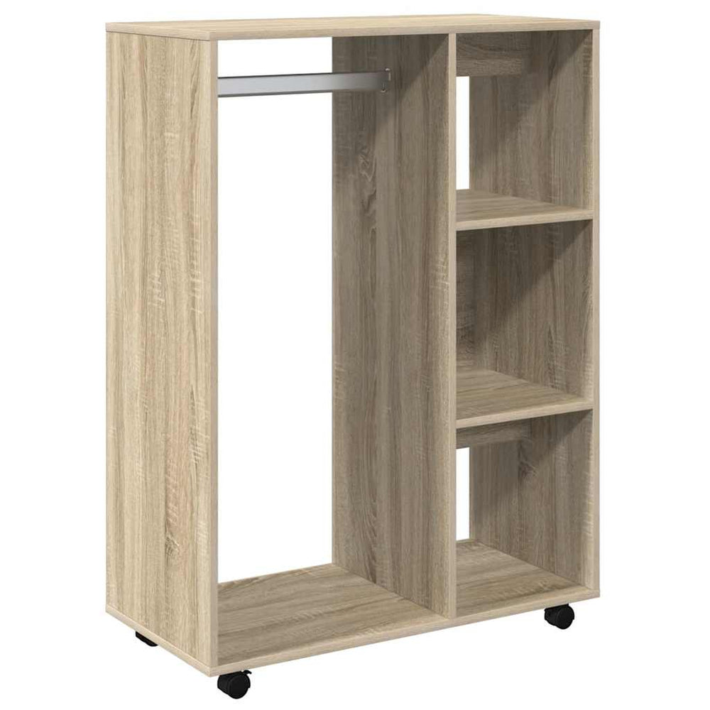 Sonoma Eiche Kleiderschrank, 80cm