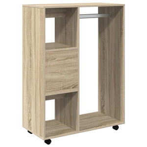 Sonoma Eiche Kleiderschrank, 80cm