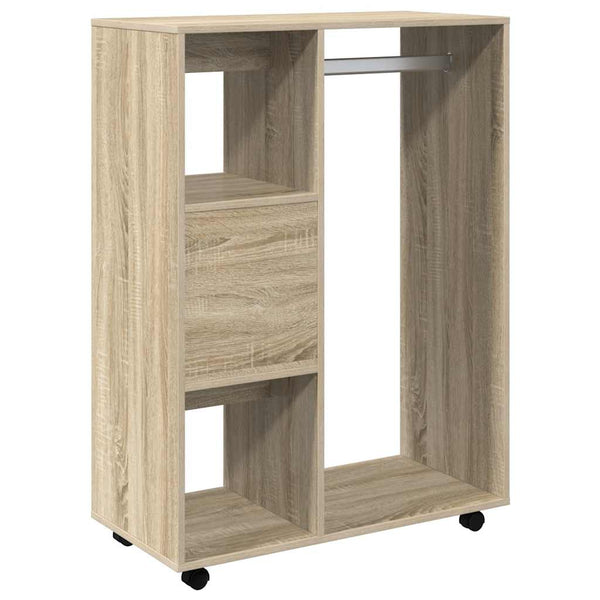Sonoma Eiche Kleiderschrank, 80cm