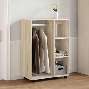 Sonoma Eiche Kleiderschrank, 80cm