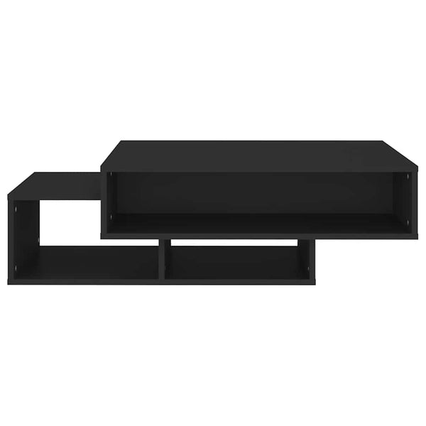 Schwarzer Couchtisch 105x55 cm