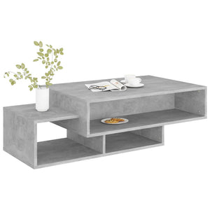 Betongrauer Couchtisch 105 cm
