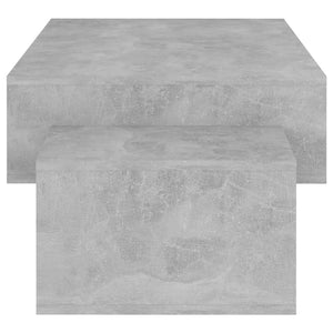 Betongrauer Couchtisch 105 cm