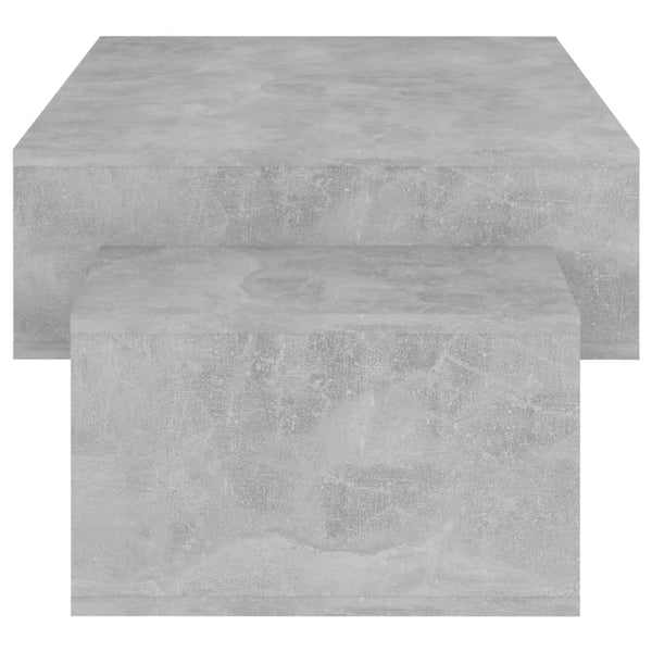 Betongrauer Couchtisch 105 cm