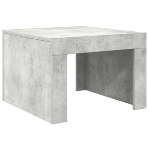 Betongrau Couchtisch 50x50 cm