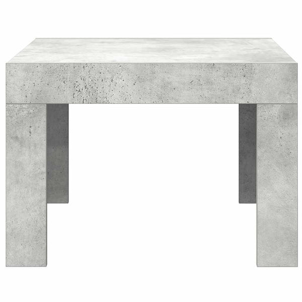 Betongrau Couchtisch 50x50 cm