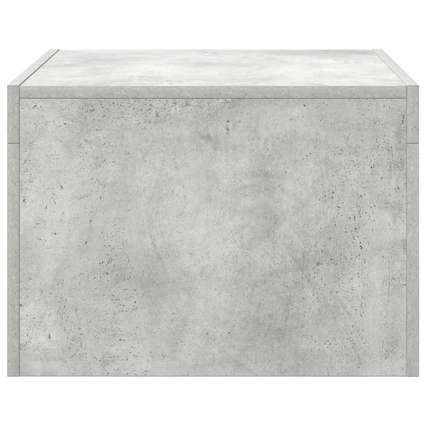 Betongrau Couchtisch 50x50 cm