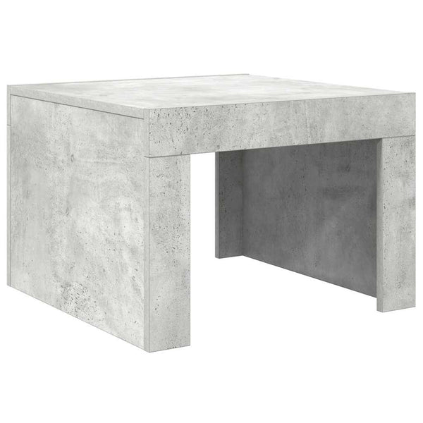 Betongrau Couchtisch 50x50 cm