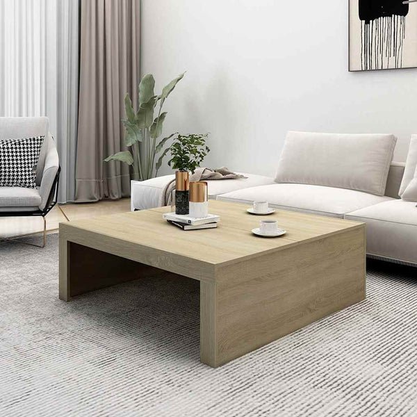Couchtisch Sonoma Eiche 100x100 cm