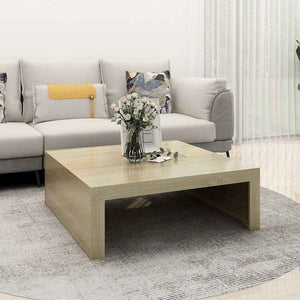 Couchtisch Sonoma Eiche 100x100 cm