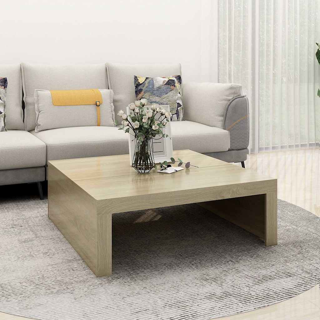 Couchtisch Sonoma Eiche 100x100 cm