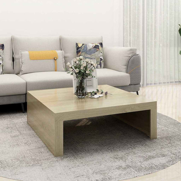 Couchtisch Sonoma Eiche 100x100 cm