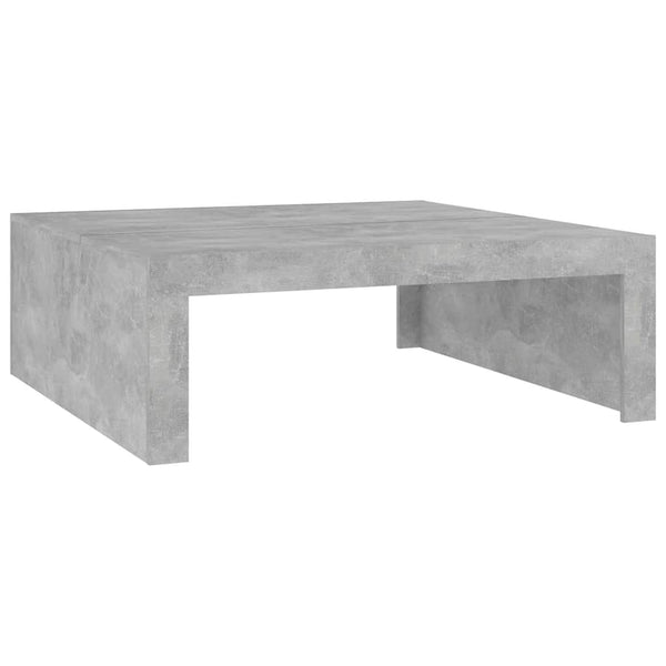 Betongrauer Couchtisch 100x100 cm