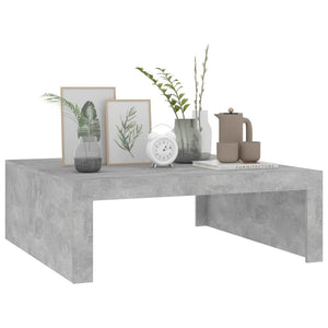 Betongrauer Couchtisch 100x100 cm