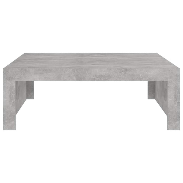Betongrauer Couchtisch 100x100 cm