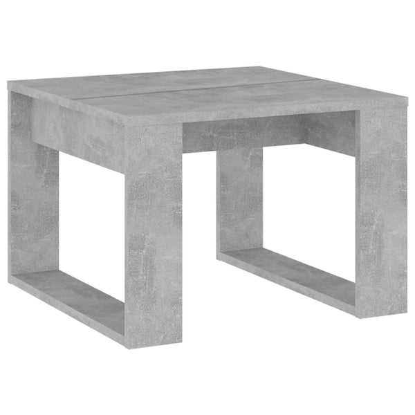 Betongrauer Beistelltisch 50x50 cm