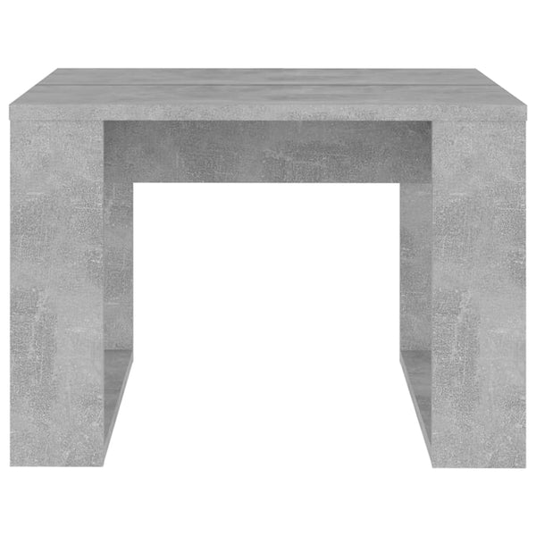 Betongrauer Beistelltisch 50x50 cm