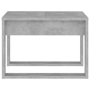 Betongrauer Beistelltisch 50x50 cm