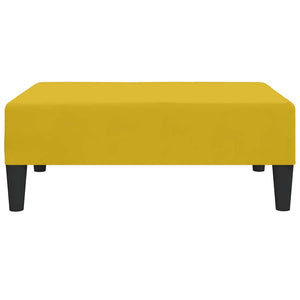 Gelber Samt Fußhocker 78x56x32 cm