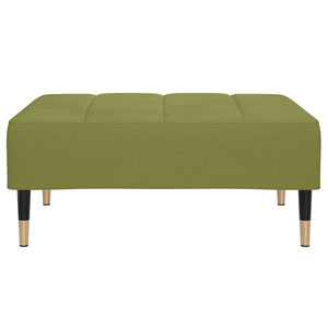 Hellgrüner Samt Fußhocker 78x56x32cm
