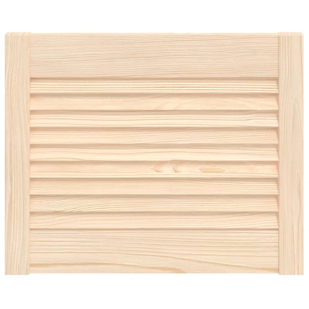 Schranktür Lamellen-Design 39,5x49,4 cm Massivholz Kiefer