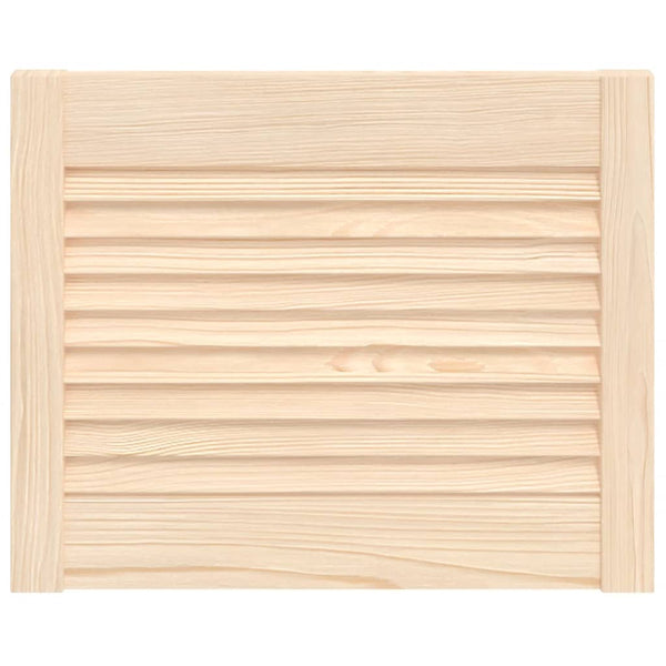 Schranktür Lamellen-Design 39,5x49,4 cm Massivholz Kiefer