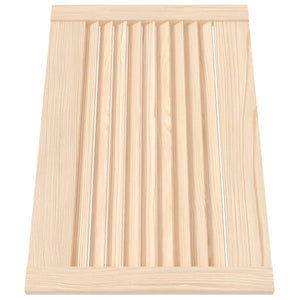 Schranktür Lamellen-Design 39,5x59,4 cm Massivholz Kiefer