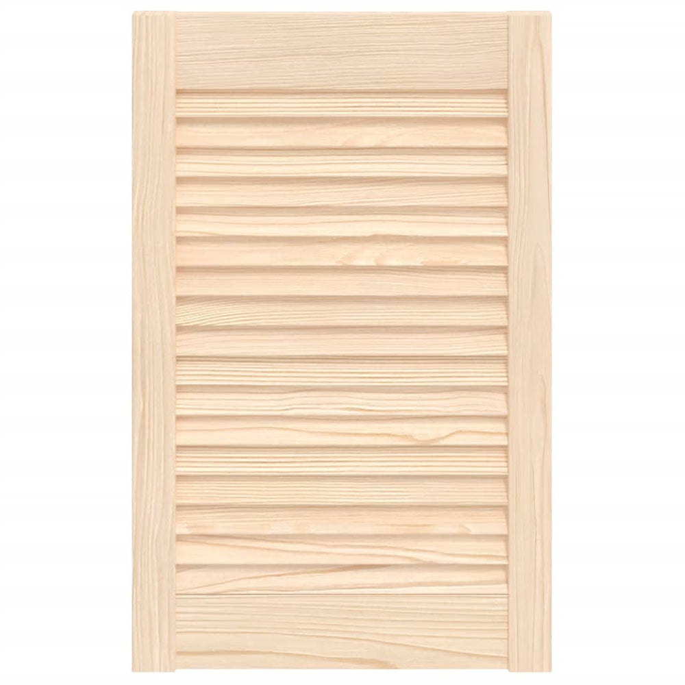Schranktür Lamellen-Design 61,5x39,4 cm Massivholz Kiefer