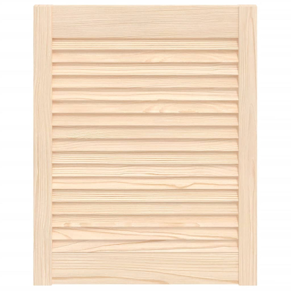 Schranktür Lamellen-Design 61,5x49,4 cm Massivholz Kiefer