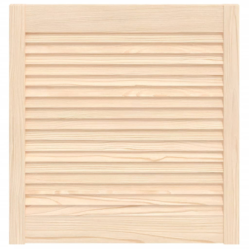 Schranktür Lamellen-Design 61,5x59,4 cm Massivholz Kiefer